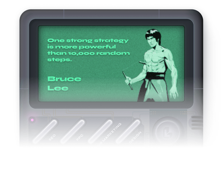 Leadige Bruce Lee quote